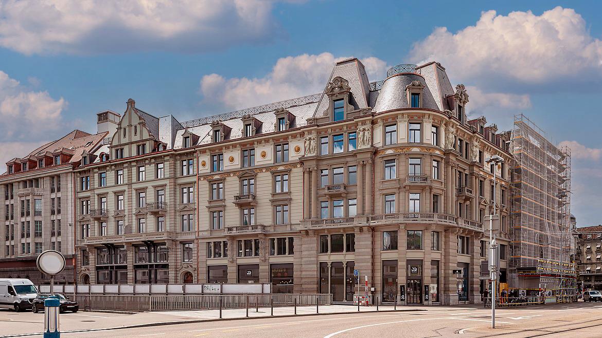 Bahnhofplatz Zürich – TradeSource Standort