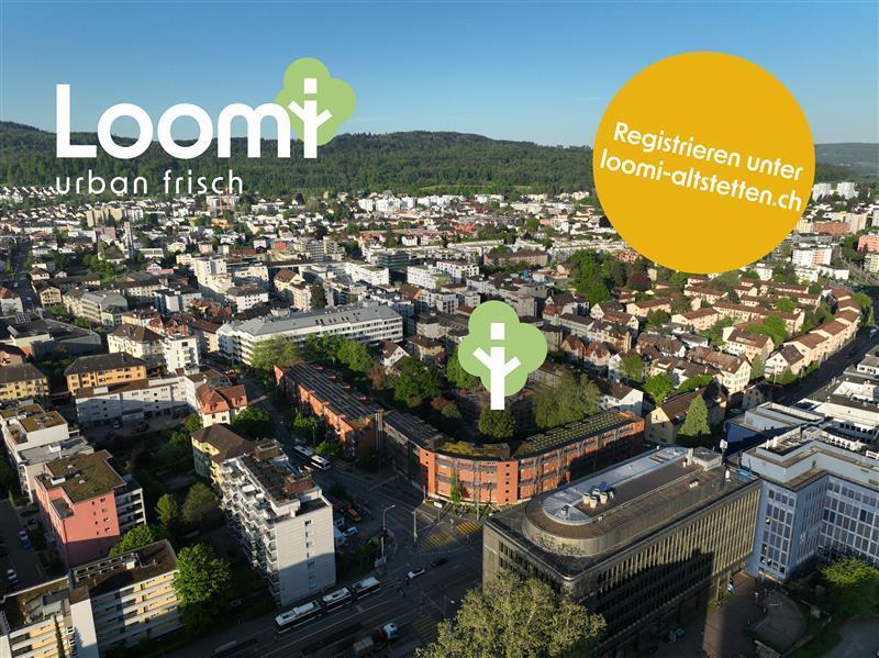 Bild Projektankündigung: Erstvermietung Loomi, 8048 Zürich