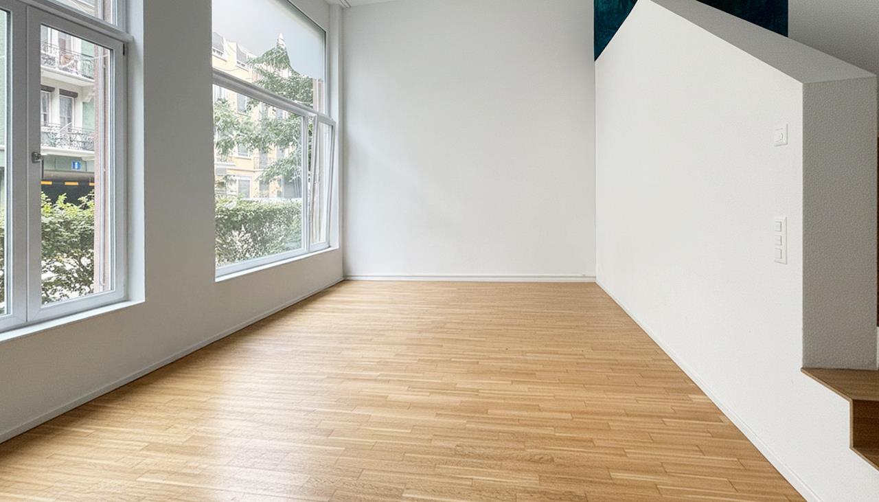 Bild 4.5 Maisonette Wohnung mit überhohen Räumen und Südbalkon
