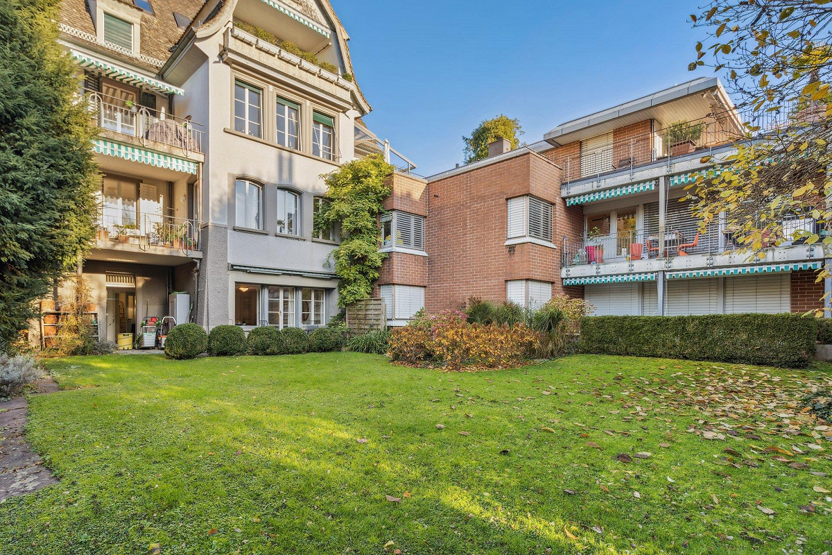 Bild Grosszügige 5.5-Zimmer-Wohnung mit Gartenzugang im Seefeld